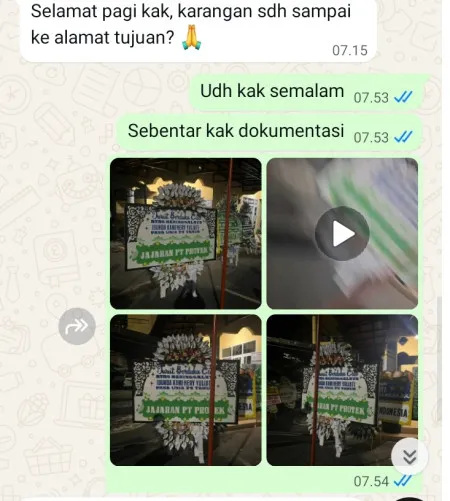 Pengiriman Papan Bunga Selamat Sukarasa