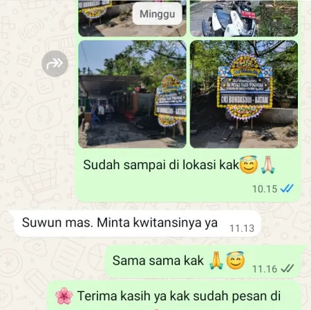 Pengiriman Papan Bunga Duka Sukarasa