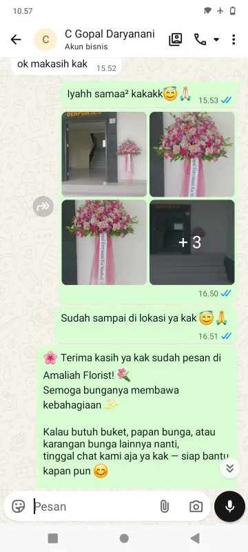 Pengiriman Karangan Bunga Sukarasa